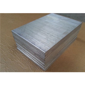 Anodiseret børstet aluminiumslegeringsplade 6061 6082 T6 T651 Producent Fabriksforsyning på lagerpris pr. Ton kg 