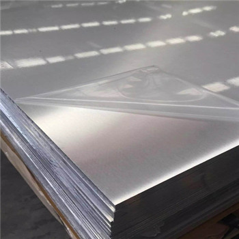Dekoration / bygning / byggemateriale Reflekterende poleret aluminiumslegeringsark 