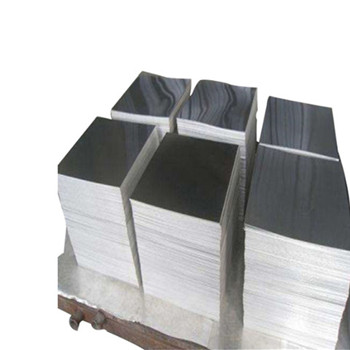 Almindeligt aluminiumsark 4'x8 'med PE-film på den ene side 3003 3004 3005 3105 